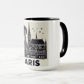 City Tasse - Paris, Frankreich (VorderseiteRechts)