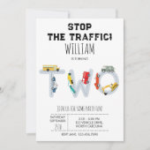 City Transportation Vehicles Truck Second Birthday (Vorderseite)