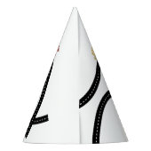 City Transportation Vehicles Truck Second Birthday Partyhütchen (Rückseite)