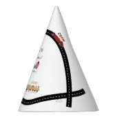 City Transportation Vehicles Truck Second Birthday Partyhütchen (Rechts)