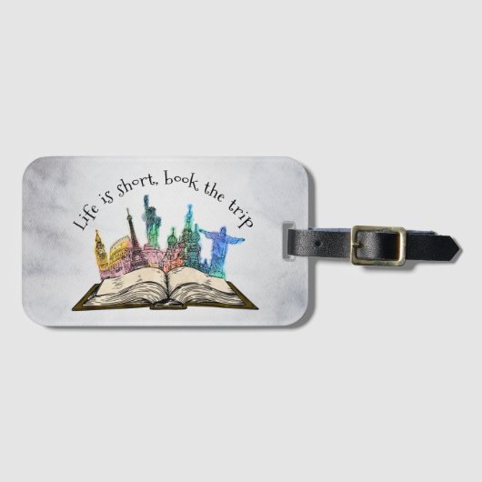 City Travel Liebe Buchen Sie das Reiseangebot Gepäckanhänger (Vorderseite (Horizontal))