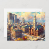City Travel Vintag Boston Postkarten kaufen (Vorne/Hinten)
