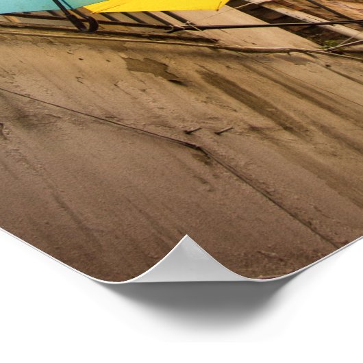 City Umbrellas Poster (Ecke)