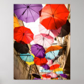 City Umbrellas Poster (Vorne)