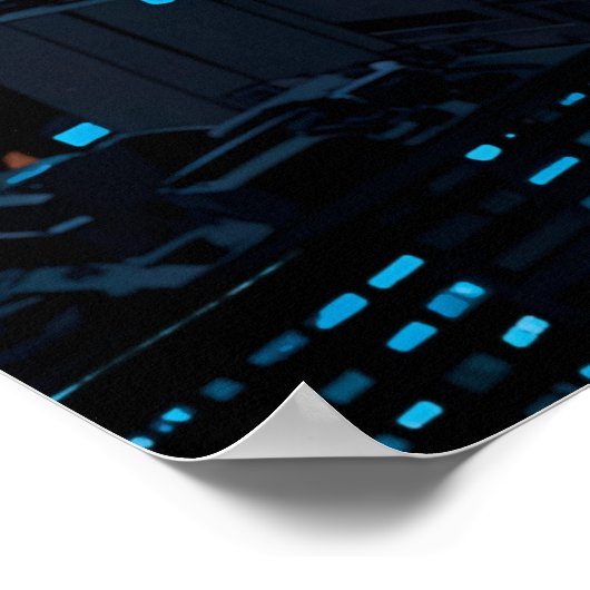 City view at night poster (Ecke)