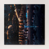 City view at night puzzle (Horizontal)