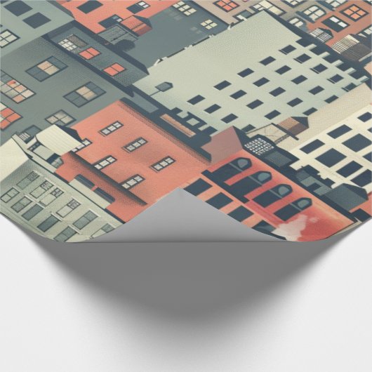 City View Geschenkpapier (Ecke)