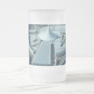 City View Mattiert 16 oz Mattiert Glass Tasse