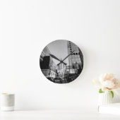 City Wall Clock Runde Wanduhr (Zuhause)