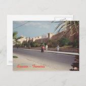 City Walls - Sousse - Tunesien Postkarte (Vorne/Hinten)
