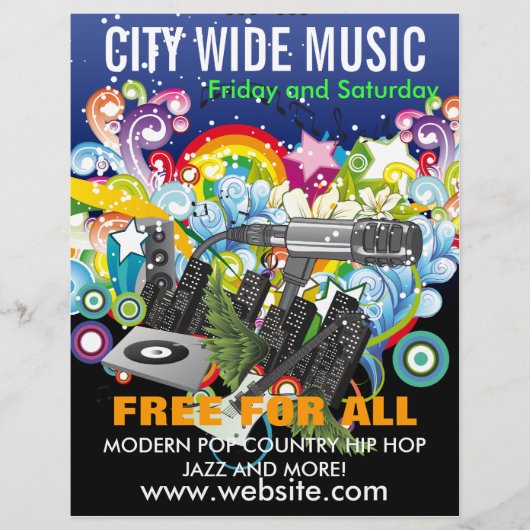 City Wide Music Flyer (Vorne)