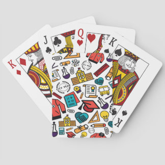 City Year Icon Playing Cards Spielkarten
