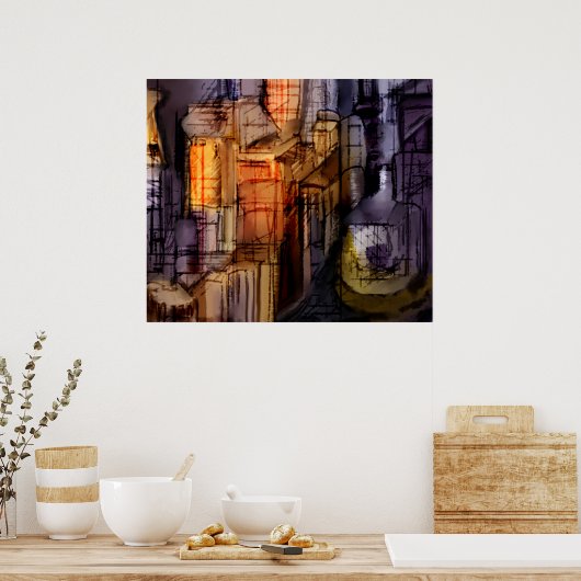 Cityeye Poster (Küche)