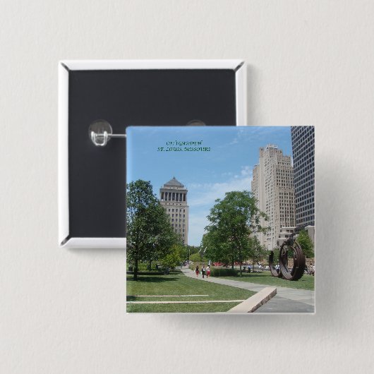 Citygarden Button (Vorne & Hinten)