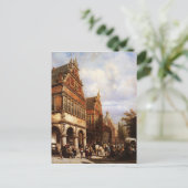 Cityhall Paderborn von Cornelis Springer Postkarte (Stehend Vorderseite)