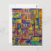 Cityscape Bronx von Piliero Postkarte (Vorne/Hinten)