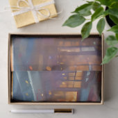Cityscape Coffee Whimsy Seidenpapier (Geschenk)