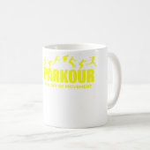 Cityscape Explorer Attire Parkour Clothing Kaffeetasse (VorderseiteRechts)