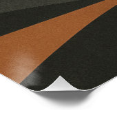 Cityscape Fumé - Ville Art Deco Poster (Ecke)