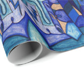 Cityscape Geschenkpapier (Rolleneckpunkt)