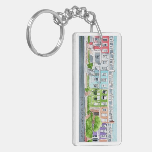 cityscape keychain schlüsselanhänger (Vorderseite links)