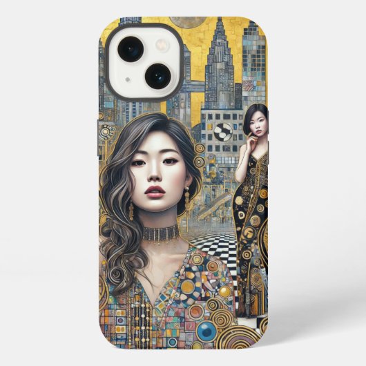 "Cityscape Muse" iPhone/iPad Gehäuse iPhone Hülle (Rückseite)