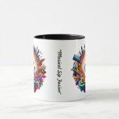 "Cityscape Musical Flow" Tasse (Zentrum)