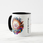 "Cityscape Musical Flow" Tasse (Vorderseite Links)