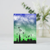 CityScape Postcard Postkarte (Stehend Vorderseite)