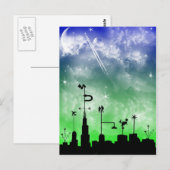 CityScape Postcard Postkarte (Vorne/Hinten)
