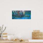 CITYSCAPE-UNTERSTÜTZER POSTER (Küche)