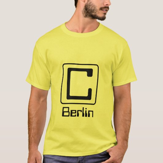 CitySkip Berlin (Licht) T-Shirt (Vorderseite)