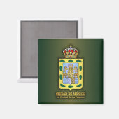 Ciudad de Mexico Magnet (Vorderseite/Rückseite)