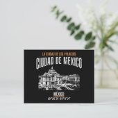Ciudad de México Postkarte (Stehend Vorderseite)