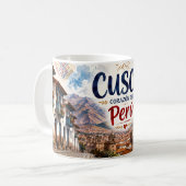 CIUDAD DEL CUSCO PERU KAFFEETASSE (Vorderseite Links)