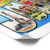 Ciudad Juarez Old Mexico Poster (Ecke)