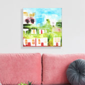 Ciudad Leinwanddruck (Insitu (Wohnzimmer))