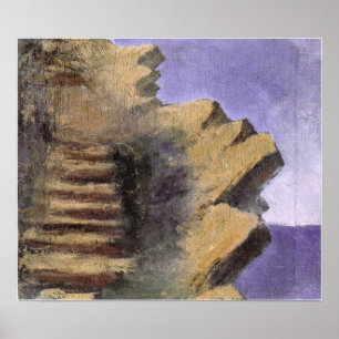Ciurlionis - Klippe am Meer 1905 Poster