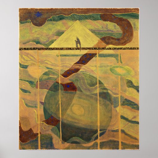 Ciurlionis - Sonata No 6 The Stars Andante Poster (Vorne)