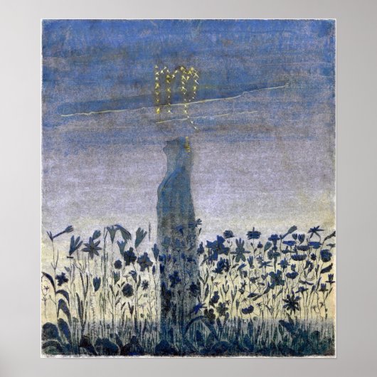 Ciurlionis - Sun übergeht Virgo 1906 Poster (Vorne)