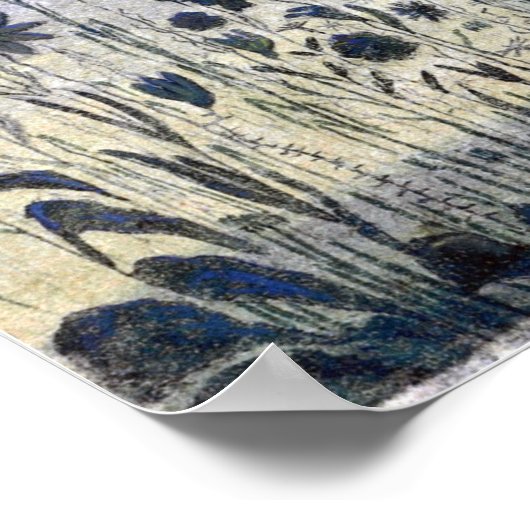 Ciurlionis - Sun übergeht Virgo 1906 Poster (Ecke)