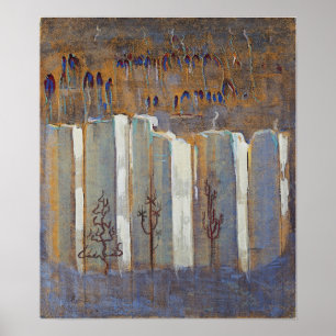 Ciurlionis - Winter III 1907 Poster