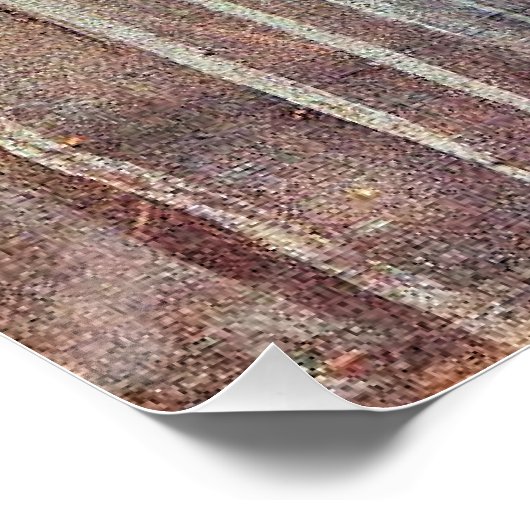 Ciurlionis - Winter (VI), Poster (Ecke)