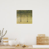 Ciurlionis - Wintermotiv 1907 Poster (Küche)