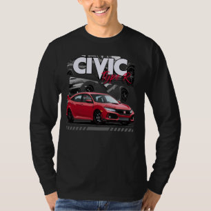 Civic Typ R FK8 japanisches Auto T-Shirt