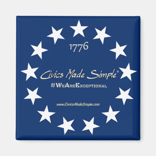Civics Made Simple Magnet (Vorne)