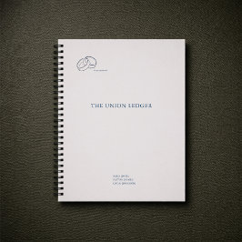 Civil Ceremony Journal Notebook–Registry Wedding Notizblock