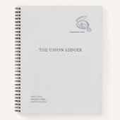 Civil Ceremony Non Traditional Planner Notizblock (Vorderseite)