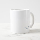 Civil Ceremony Registry Wedding Mug Gift Jumbo-Tasse (Vorderseite Rechts)