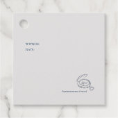 Civil Ceremony/ Registry Wedding/ Non Traditional Geschenkanhänger (Vorderseite)